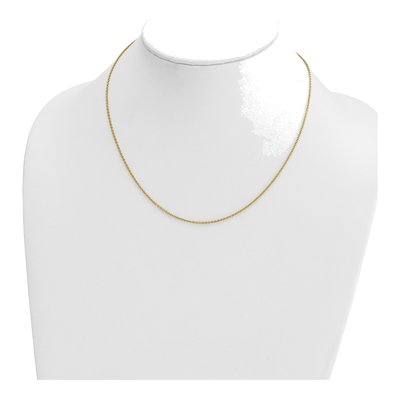 14K Yellow Gold 1.5mm Cable Chain – view 5
