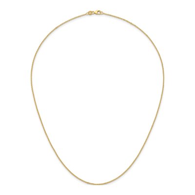 14K Yellow Gold 1.5mm Cable Chain – view 6