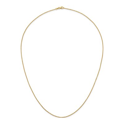14K Yellow Gold 1.5mm Cable Chain – view 6