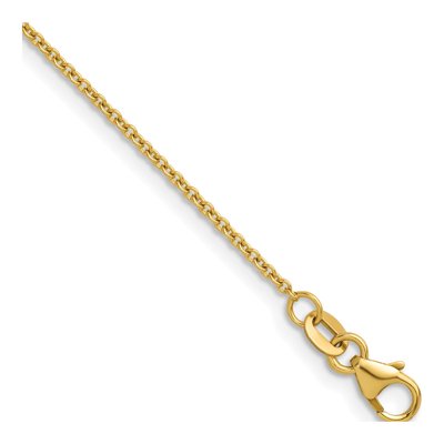 14K Yellow Gold 1.5mm Cable Chain