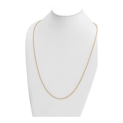 14K Yellow Gold 2mm Cable Chain – view 5