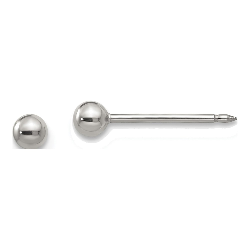 Stainless Steel Ball Stud Earrings