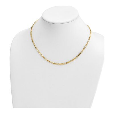 14K Yellow Gold 3.5mm Figaro Chain – view 5