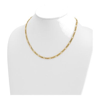 14K Yellow Gold 4.8mm Figaro Chain – view 5