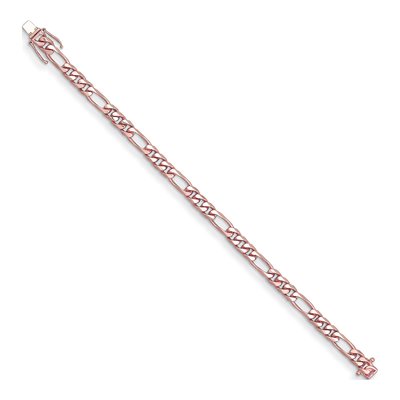 14K Rose Gold 6.2mm Figaro Chain – view 2