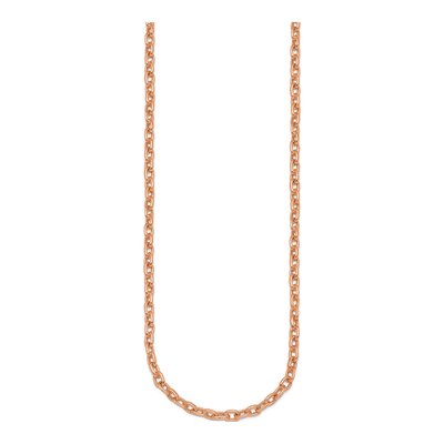 14K Rose Gold 4.7mm Cable Open Link Chain – view 2