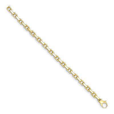 14K Yellow Gold 6.2mm Flat Cable Chain – view 2