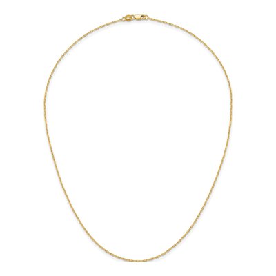 14K Yellow Gold 1.3mm Anchor Chain – view 6