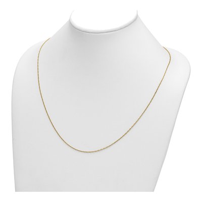 14K Yellow Gold 1.3mm Anchor Chain – view 5