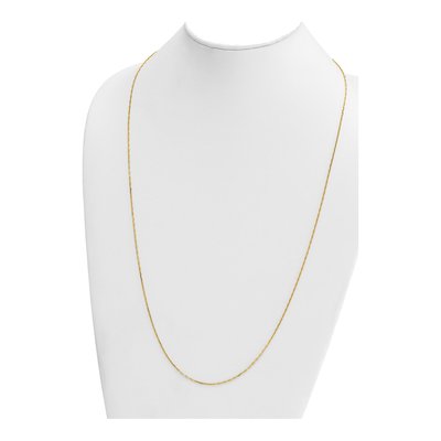14K Yellow Gold 1.3mm Anchor Chain – view 5