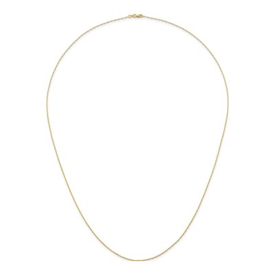 14K Yellow Gold 1.3mm Anchor Chain – view 6
