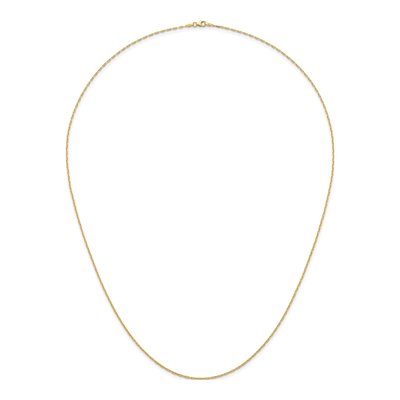 14K Yellow Gold 1.7mm Anchor Chain – view 6