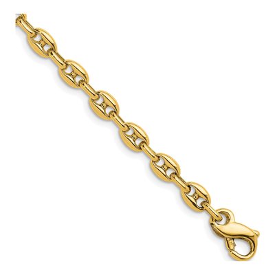 14K Yellow Gold 5mm Anchor Chain