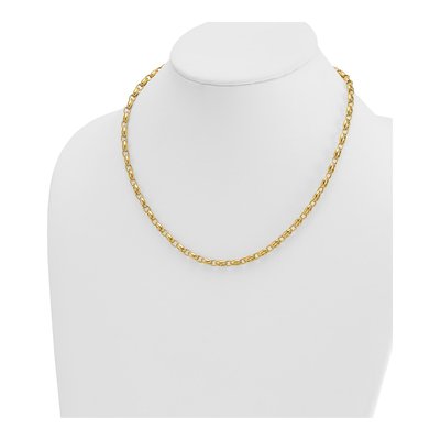 14K Yellow Gold 5mm Anchor Chain – view 4