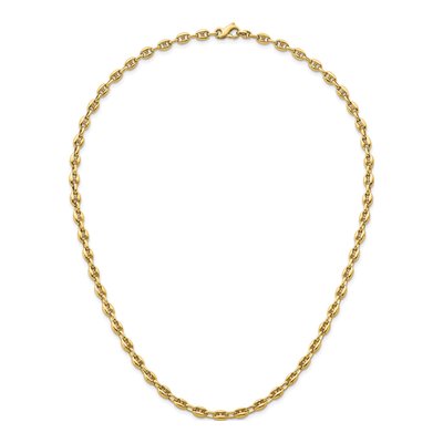 14K Yellow Gold 5mm Anchor Chain – view 6