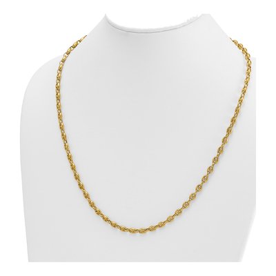 14K Yellow Gold 5mm Anchor Chain – view 4