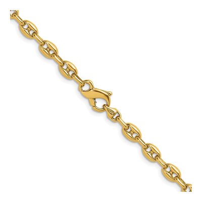 14K Yellow Gold 5mm Anchor Chain – view 3
