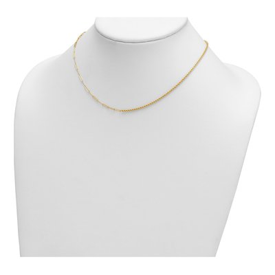 14K Yellow Gold 1.8mm Twisted Rope Chain – view 4
