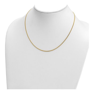 14K Yellow Gold 1.6mm Curb Chain – view 5