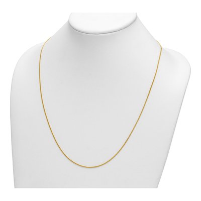 14K Yellow Gold 1.6mm Curb Chain – view 5