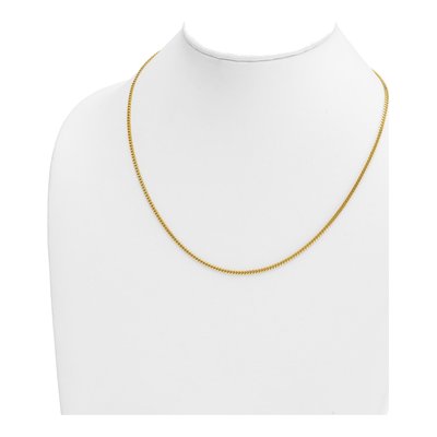 14K Yellow Gold 2.4mm Curb Chain – view 5