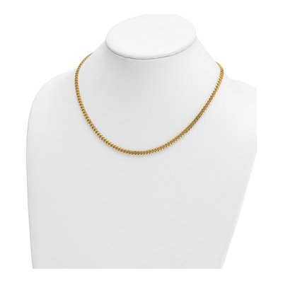 14K Yellow Gold 4.2mm Curb Chain – view 5