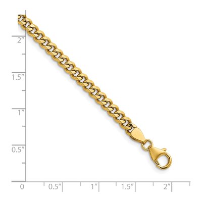 14K Yellow Gold 4.2mm Curb Chain – view 7