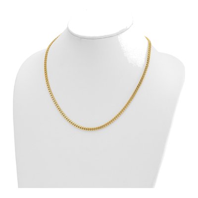 14K Yellow Gold 4.2mm Curb Chain – view 5