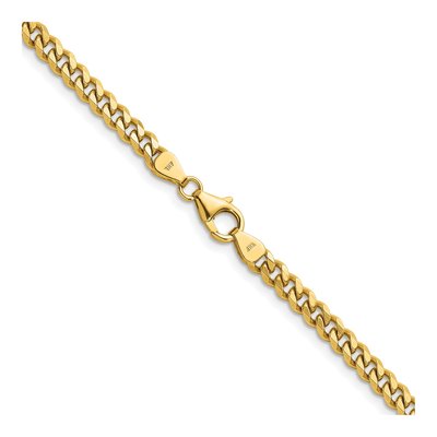 14K Yellow Gold 4.2mm Curb Chain – view 4