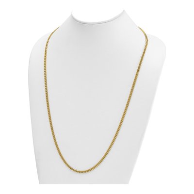 14K Yellow Gold 4.2mm Curb Chain – view 5