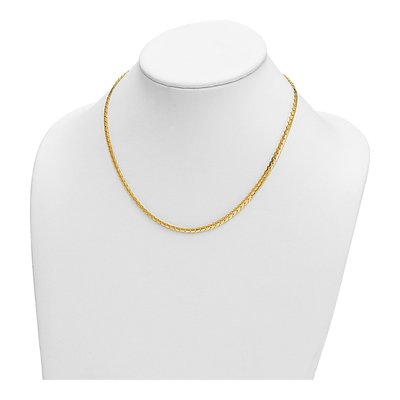 14K Yellow Gold 3.7mm Fancy Link Chain – view 5