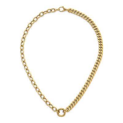 14K Yellow Gold Holder Necklace – view 5