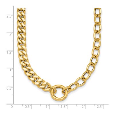 14K Yellow Gold Holder Necklace – view 6