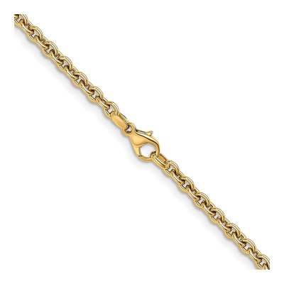 14K Yellow Gold 4.75mm Cable Chain – view 5