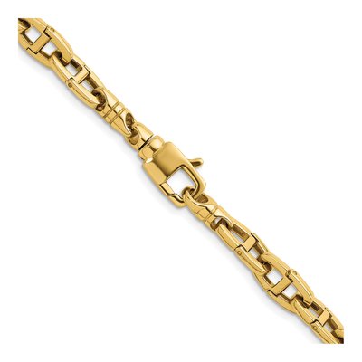 14K Yellow Gold 7.2mm Anchor Chain – view 5