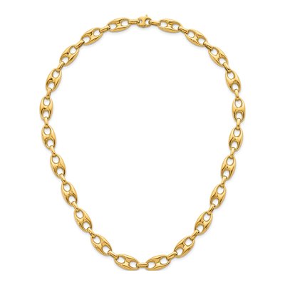 14K Yellow Gold 10mm Anchor Chain – view 6