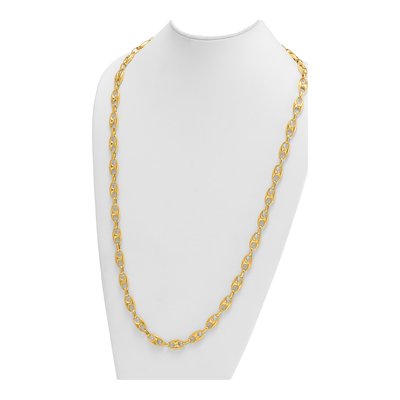 14K Yellow Gold 10mm Anchor Chain – view 5
