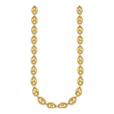 14K Yellow Gold 8.4mm Hollow Anchor Chain – view 3