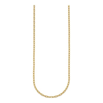 14K Yellow Gold 2.9mm Oval Cable Chain – view 3