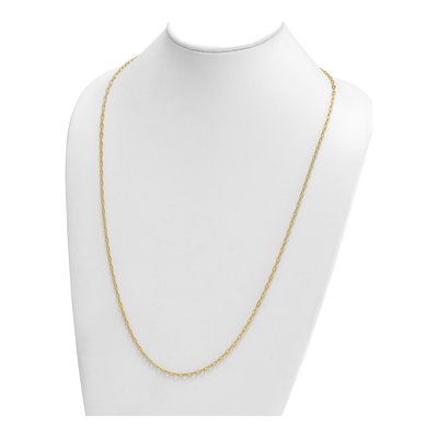 14K Yellow Gold 2.9mm Oval Cable Chain – view 5