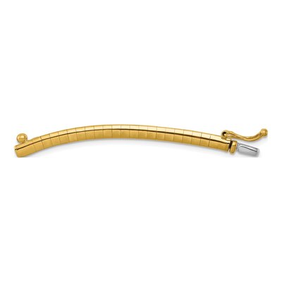 14K Gold Omega Extender, 2 In