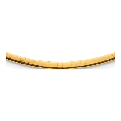 14K Yellow Gold Omega Bracelet