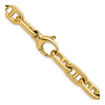 14K Yellow Gold 10.5mm Anchor Chain – view 5