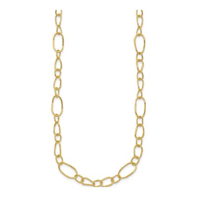 14K Yellow Gold Toggle Link Necklace – view 3