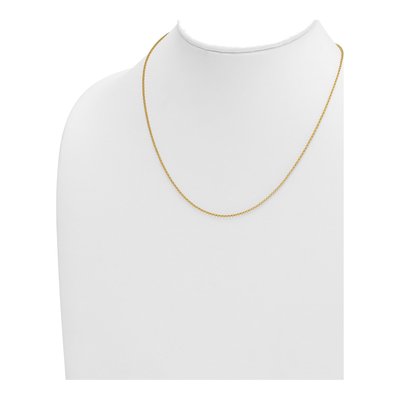 14K Yellow Gold 1.5mm Rolo Chain – view 5