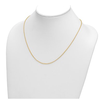 14K Yellow Gold 1.5mm Rolo Chain – view 5