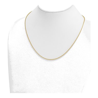 14K Yellow Gold 1.9mm Rolo Chain – view 5