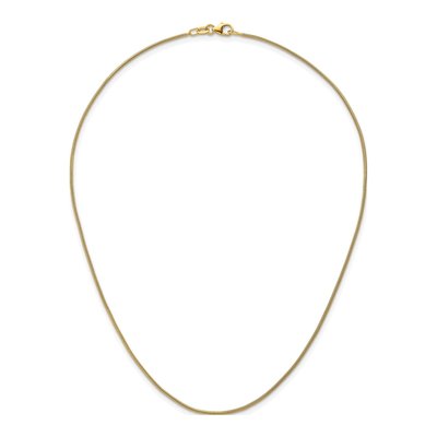 14K Yellow Gold 1.2mm Snake Chain – view 6