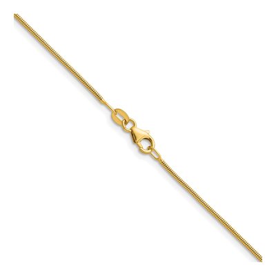 14K Yellow Gold 1.2mm Snake Chain – view 4