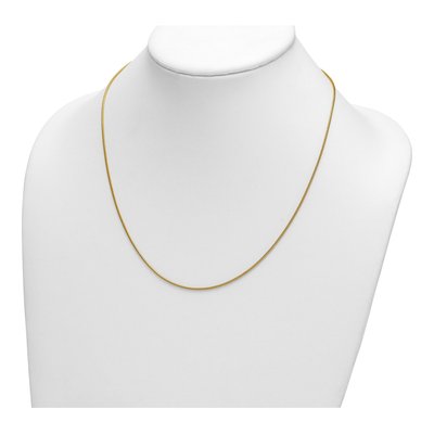 14K Yellow Gold 1.2mm Snake Chain – view 5
